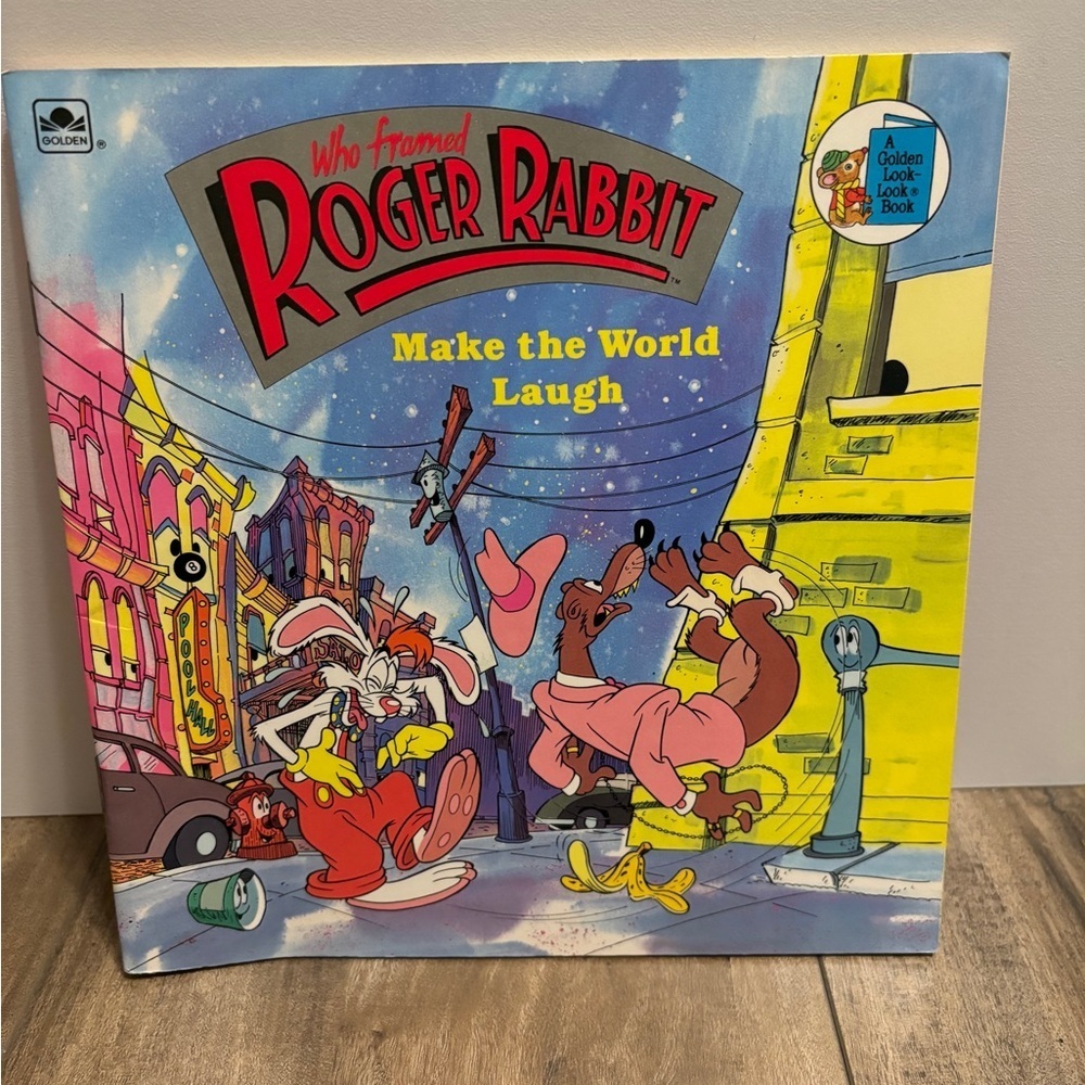 ***5 for $25*** Vintage 1988 Who Framed Roger Rabbit Make the World Laugh